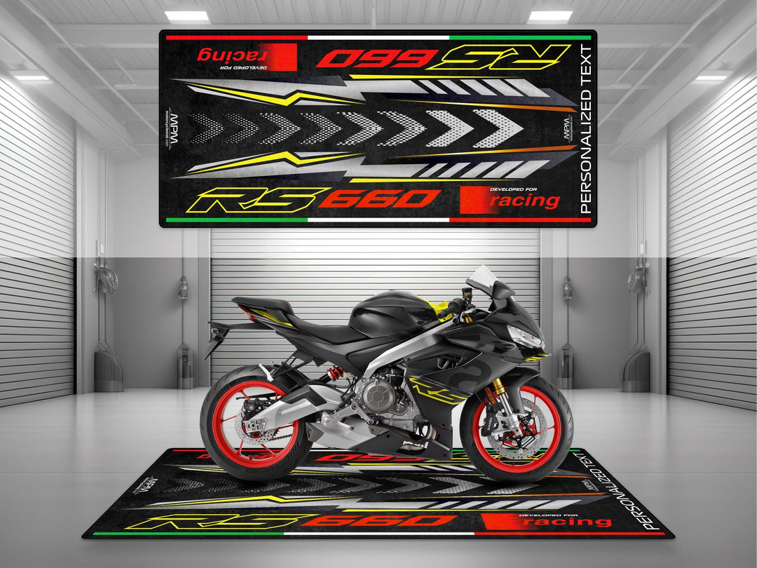 RS660 İçin Tasarlanmış Motosiklet Matı - MM7275