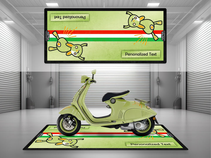 Bunny Design Motosiklet Matı - U1102