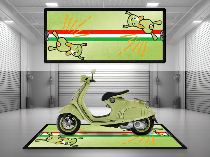 Bunny Design Motosiklet Matı - U1102
