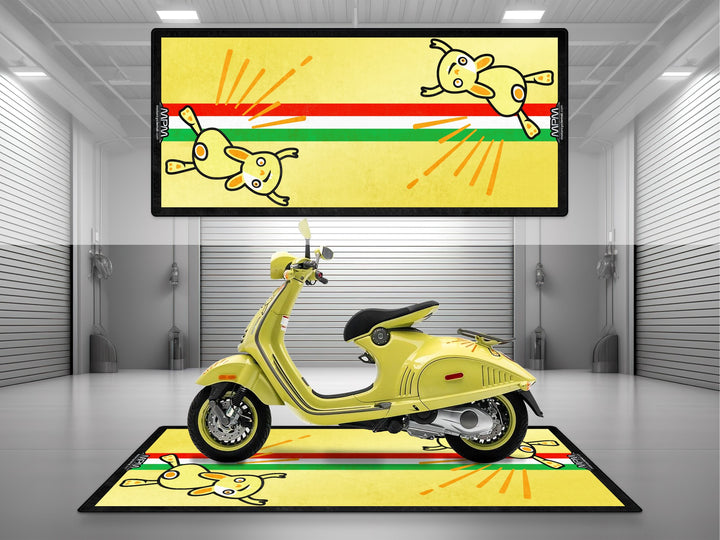 Bunny Design Motosiklet Matı - U1102