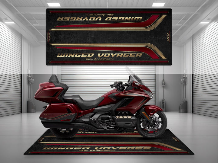 GOLDWING 50.YIL İÇİN TASARLANMIŞ MOTOSİKLET MATI - MM4211