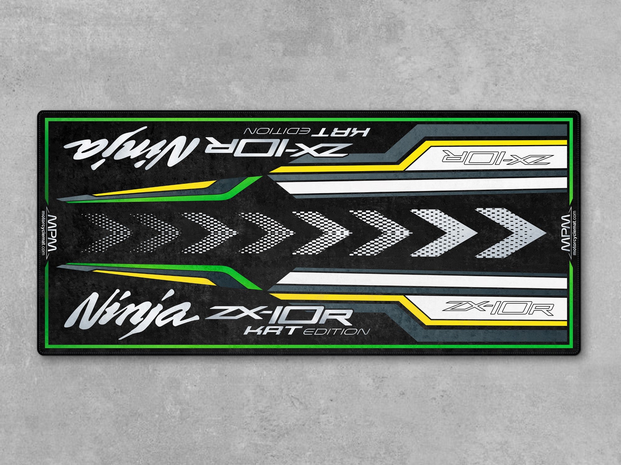 Kawasaki Ninja ZX-10R KRT Edition İçin Tasarlanmış Motosiklet Matı