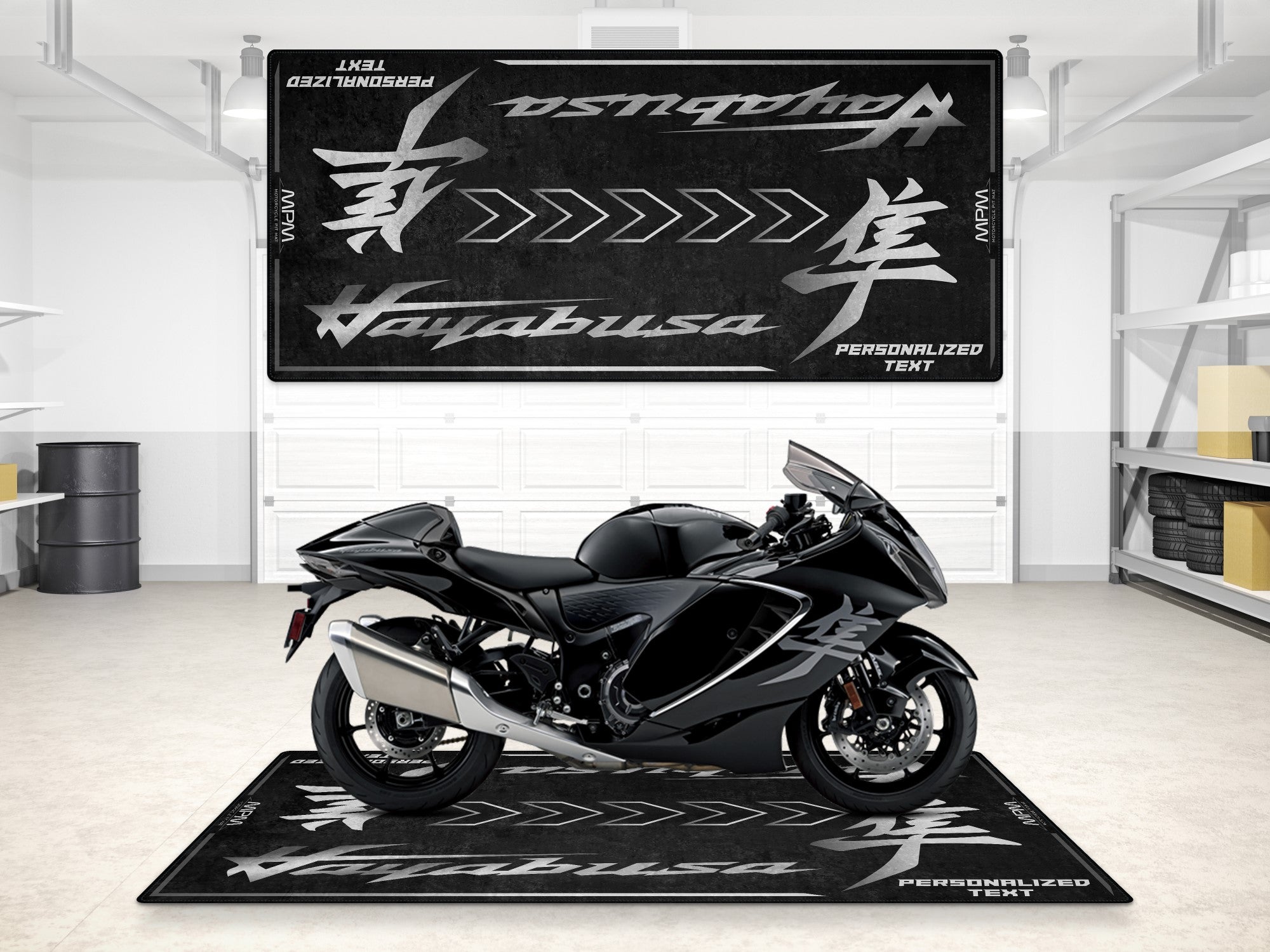 Suzuki Hayabusa İçin Tasarlanmış Motosiklet Matı - MM7129 – MPM
